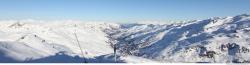 Photo Textures of Background Snowy Mountains